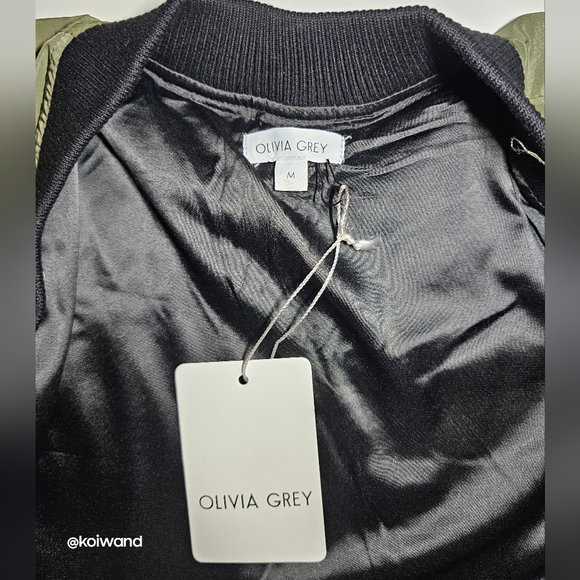 Women's Bomber Jacket Full-zip Padded Casual Active Sport Coat Outwear - Picture 12 of 14